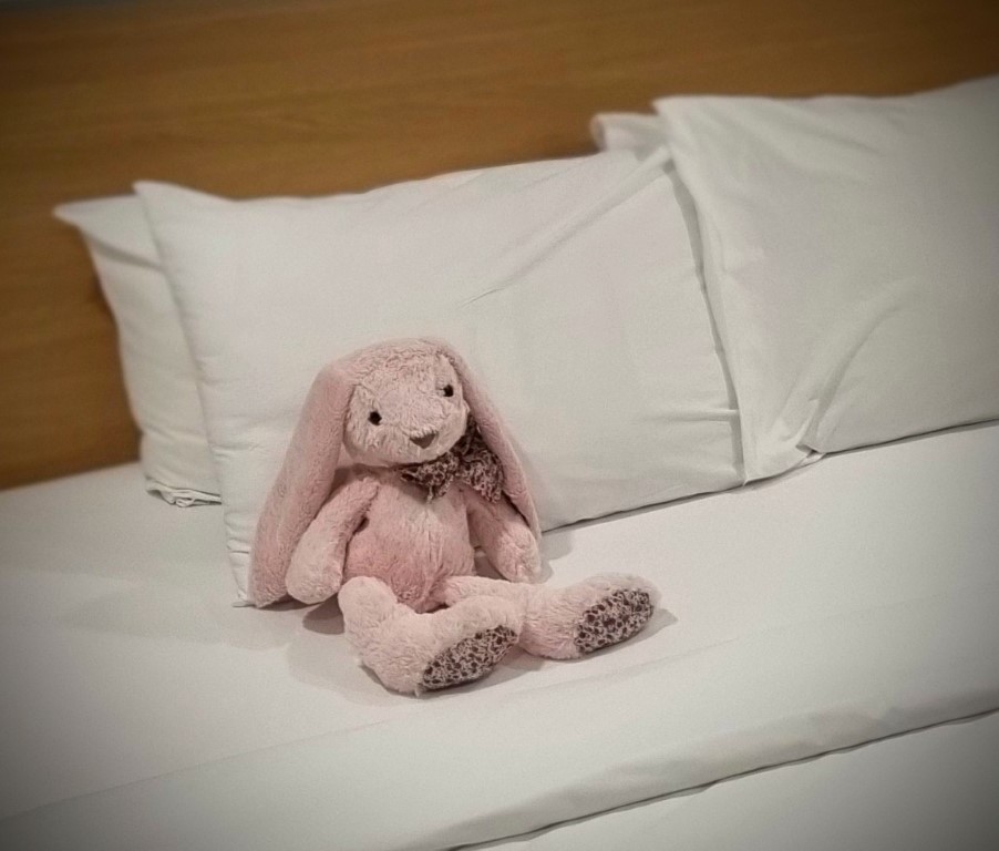 Bedtime in Thailand, worrying about tomorrow.