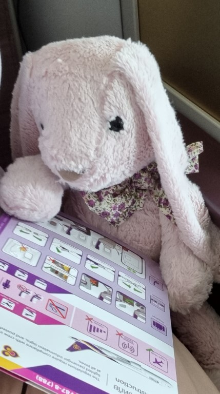 Bunny is very safety conscious.